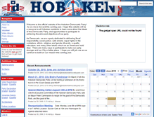 Tablet Screenshot of hobokendemocraticparty.com